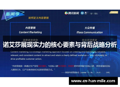 诺艾莎展现实力的核心要素与背后战略分析